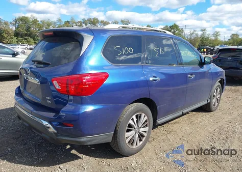2018 Nissan Pathfinder Sv из США, поврежденный, VIN 5N1DR2MMXJC646531